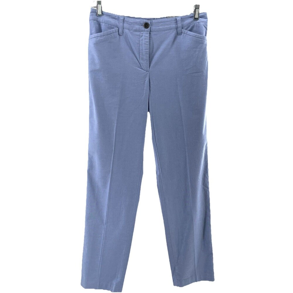 NWT Talbots Perfect Chino Pants Womens 4 Minimalist Career Trouser Light Lilac